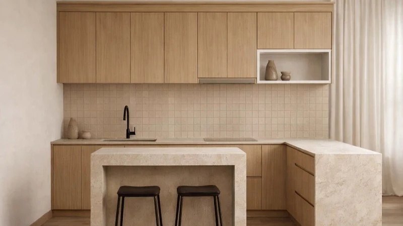 Desain Dapur Minimalis Modern untuk Rumah Type 36-72